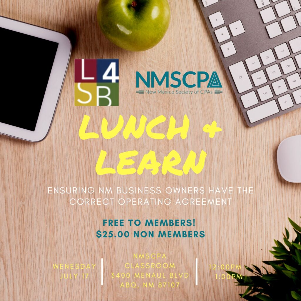 Lunch and Learn Promo
